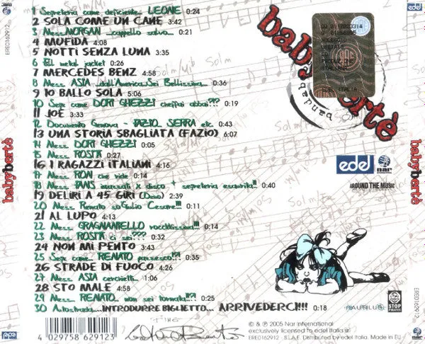 Loredana Bertè Babybertè CD album digipak 2005