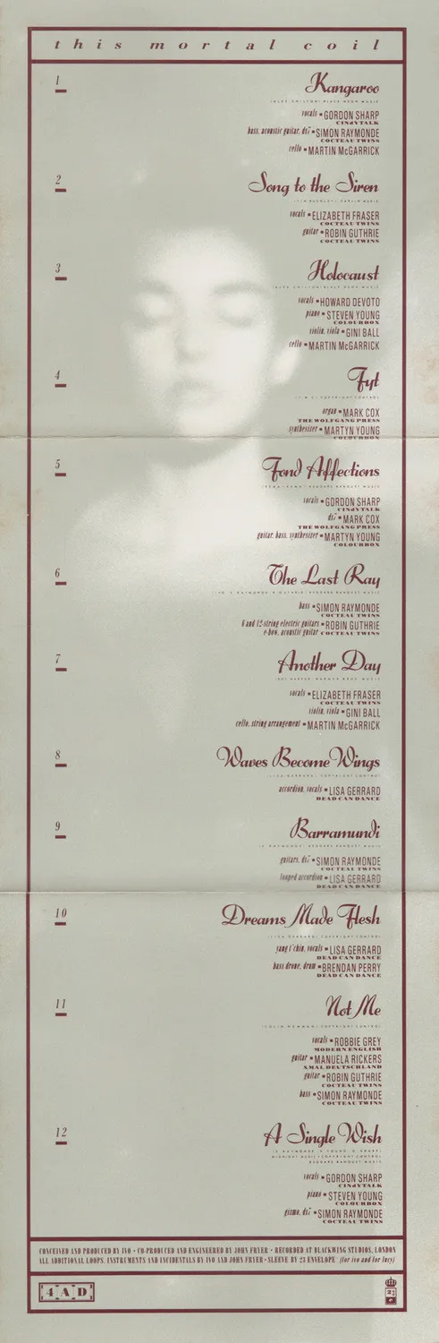 This Mortal Coil It'll End In Tears CD ristampa