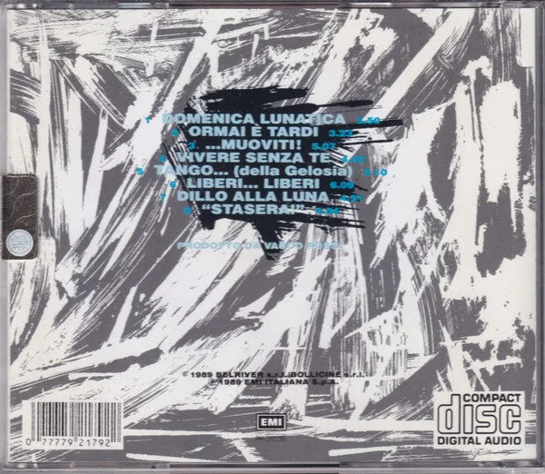 Vasco Rossi Liberi Liberi CD album pop rock remaster