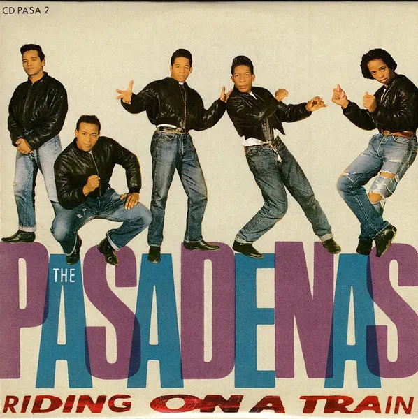 Pasadenas Riding On A Train CD singolo 1988 4 brani soul