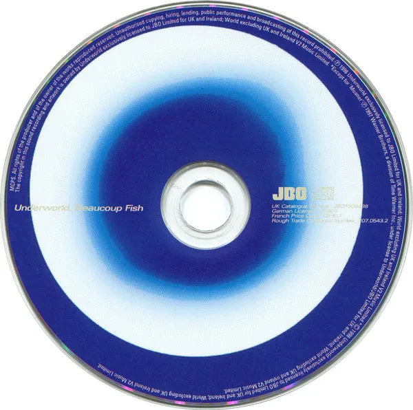 Underworld Beaucoup Fish CD album usato techno 1999