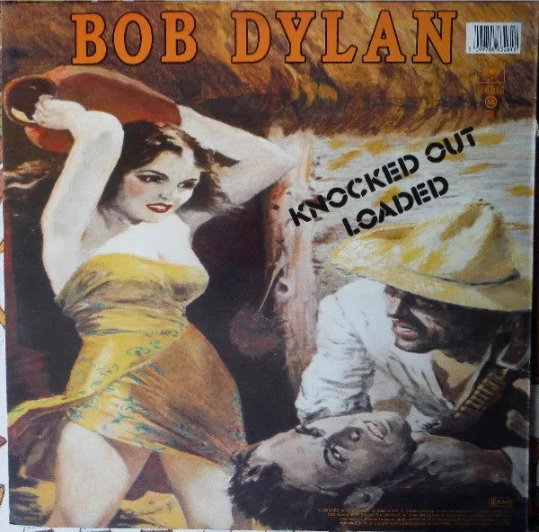 Bob Dylan Knocked Out Loaded LP vinile CBS 1986