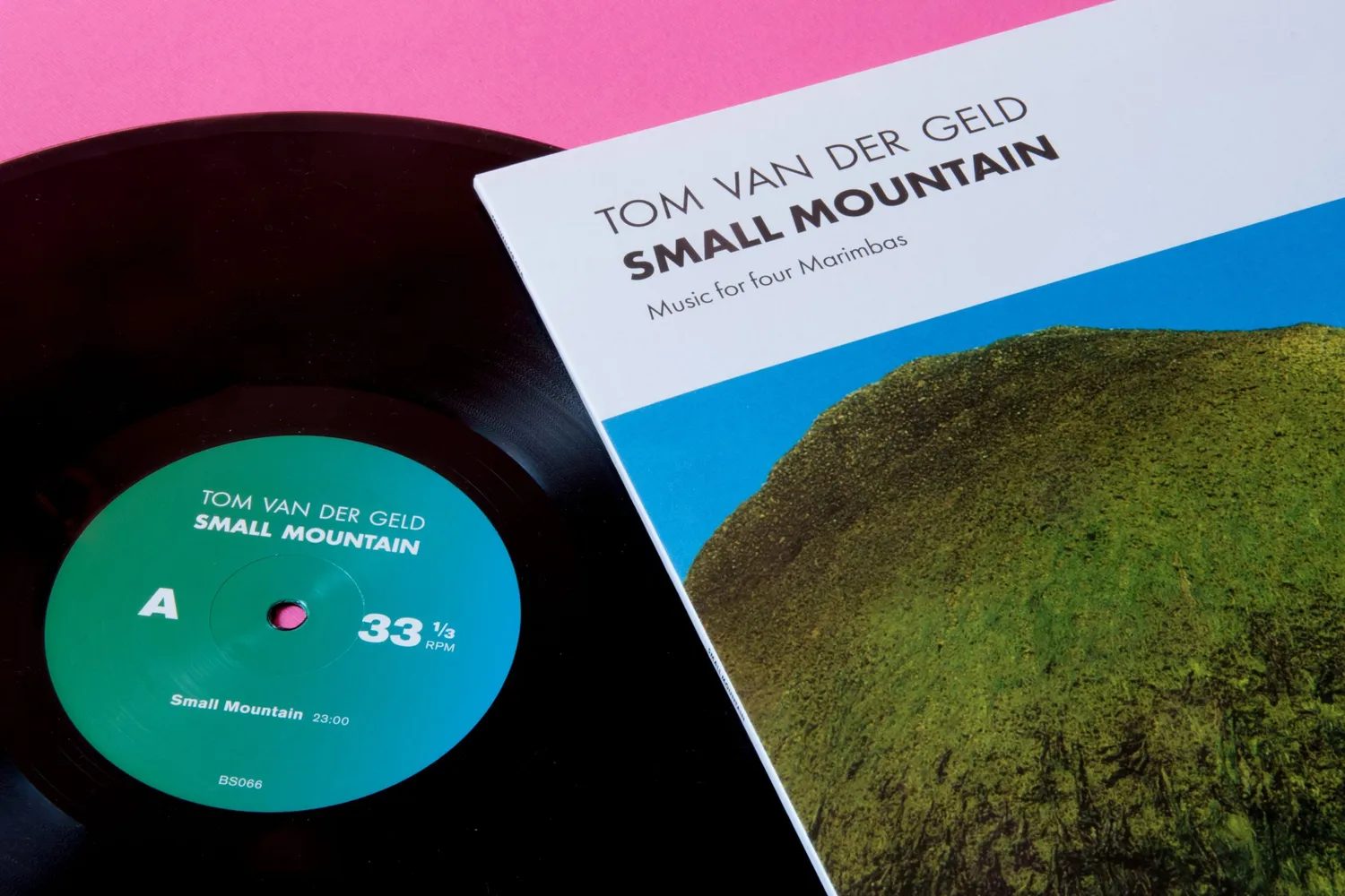 Black Sweat Tom Van Der Geld Small Mountain vinile LP minimal