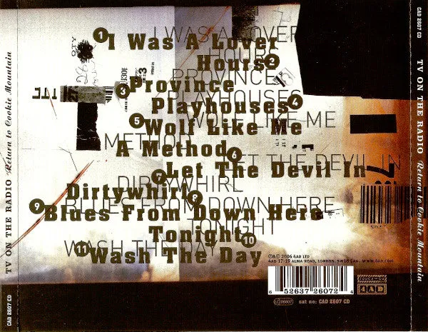 TV On The Radio Return To Cookie Mountain CD album