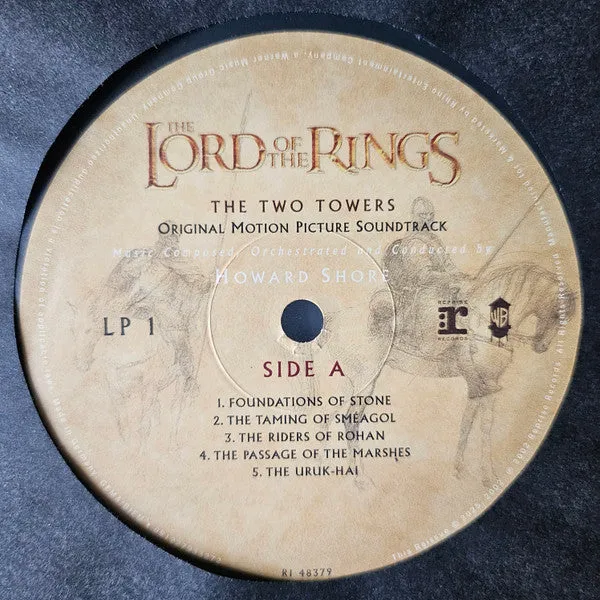 Howard Shore Two Towers colonna sonora 2xLP vinile