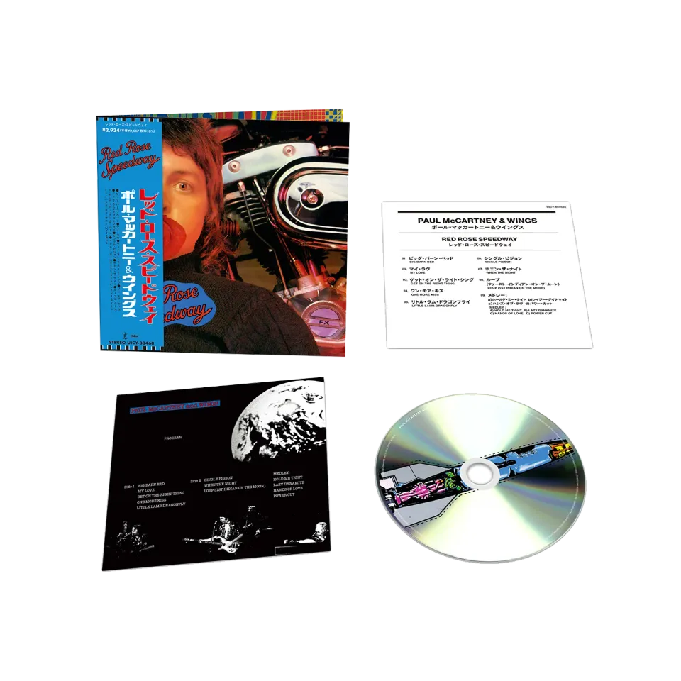 Polydor Red Rose Speedway SHM-CD giapponese mini LP