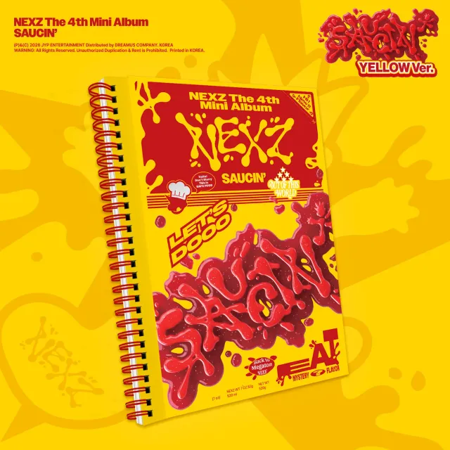 Saucin CD Yellow Ver. edizione con 5 brani