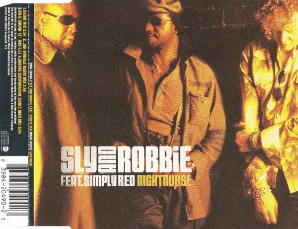 Sly & Robbie Night Nurse CD singolo slimline VG+