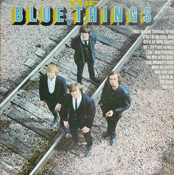 The Blue Things vinile LP mono pressing Hollywood