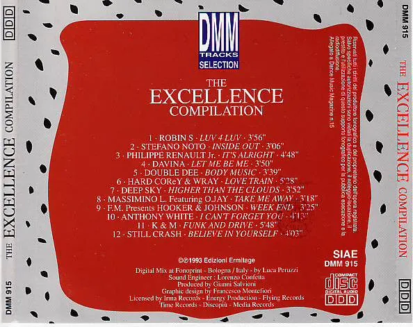 Excellence Compilation The Excellence CD house mixato VG+