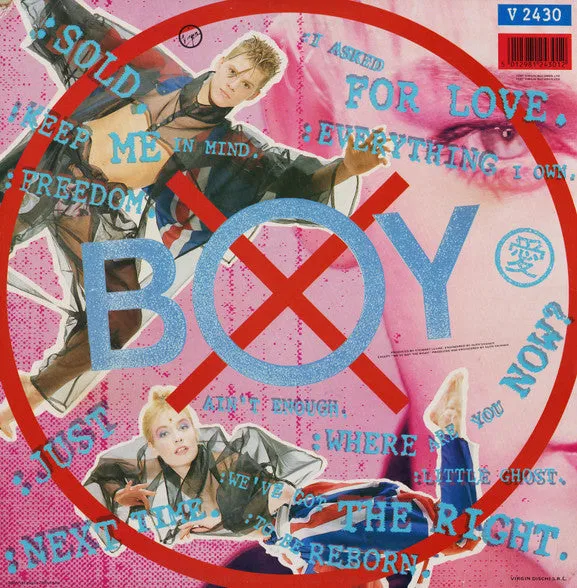 Boy George Sold LP vinile synth-pop italiano