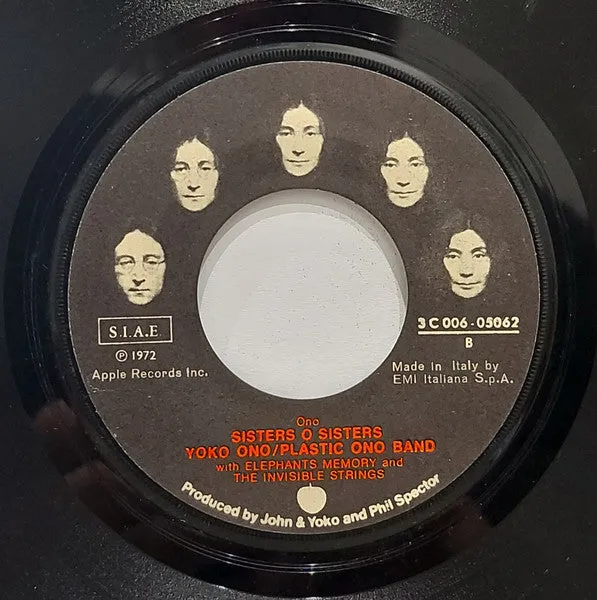 John Lennon Yoko Ono Woman Is The Nigger 7" singolo 1972