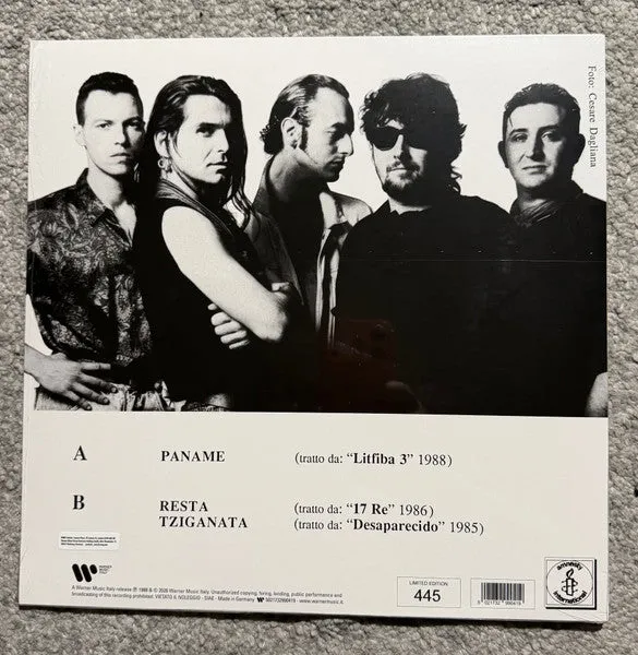 Litfiba X 12" vinile maxi edizione limitata