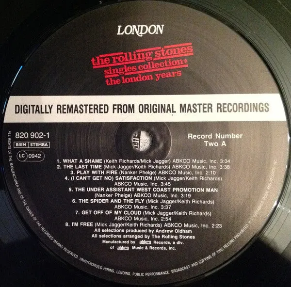 Rolling Stones London Years Box 4LP rimasterizzati