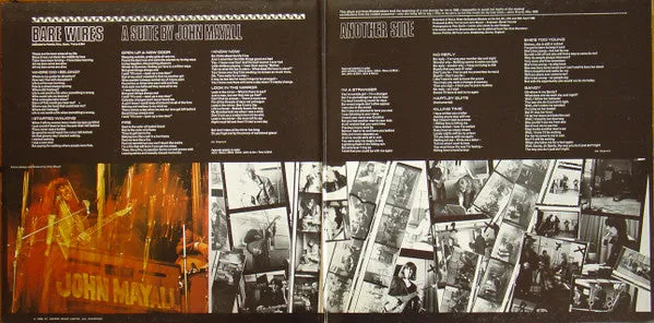 John Mayall Bare Wires vinile LP ristampa gatefold NM