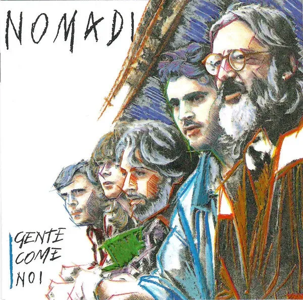 Nomadi Gente Come Noi CD album ristampa soft rock