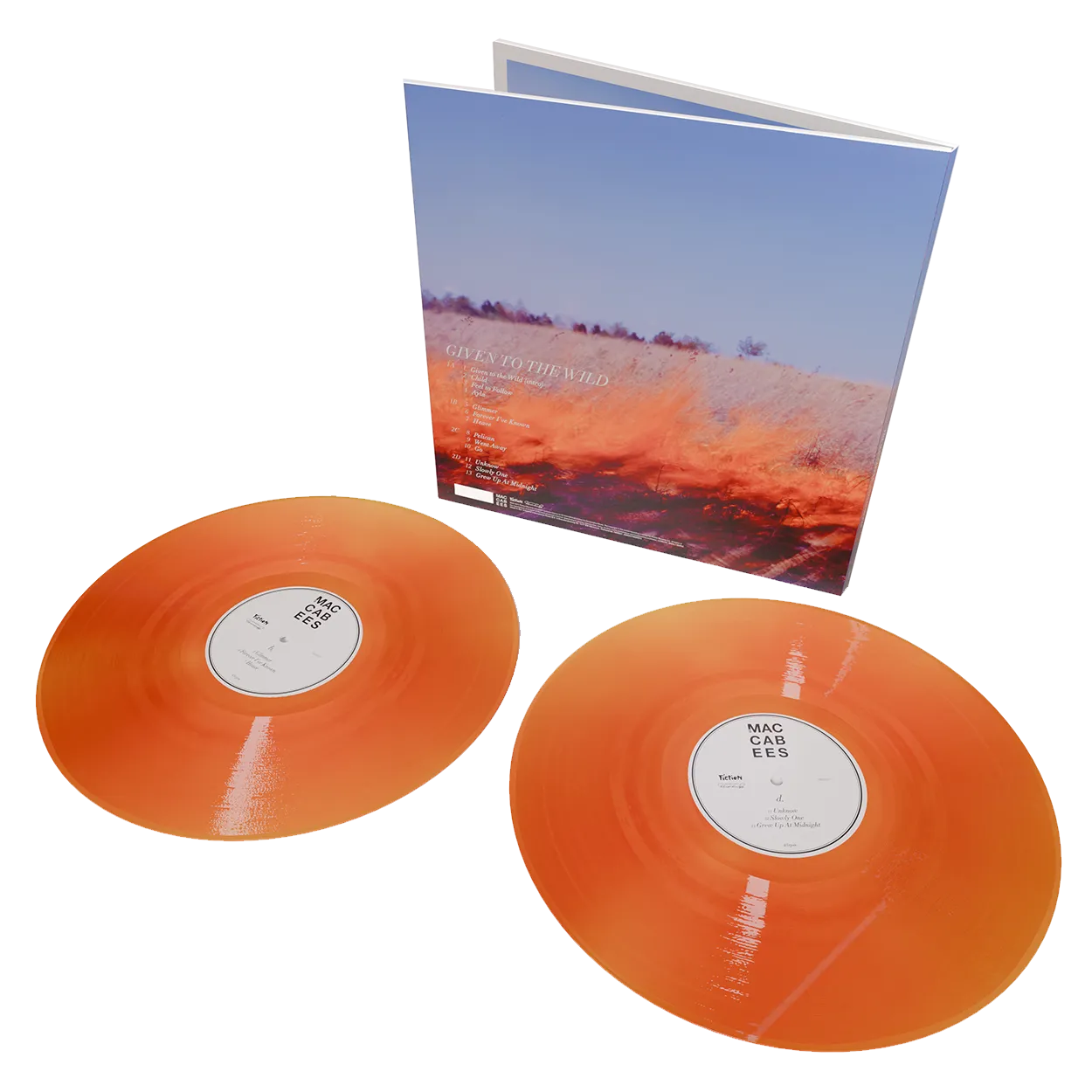 Polydor Given To The Wild vinile 2LP arancione traslucido gatefold