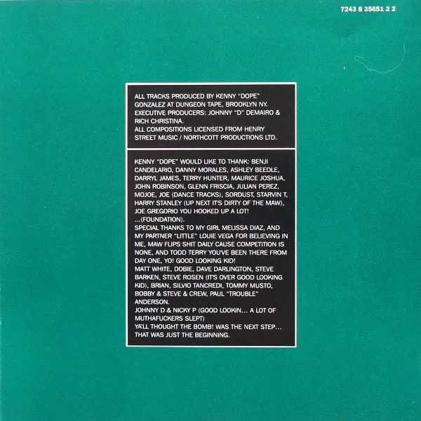 Bucketheads All In The Mind CD album house anni 90