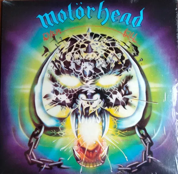 Motörhead Overkill LP ristampa heavy metal mint
