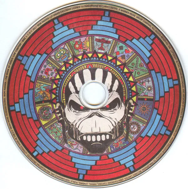 Iron Maiden Book Of Souls Live Chapter doppio CD live