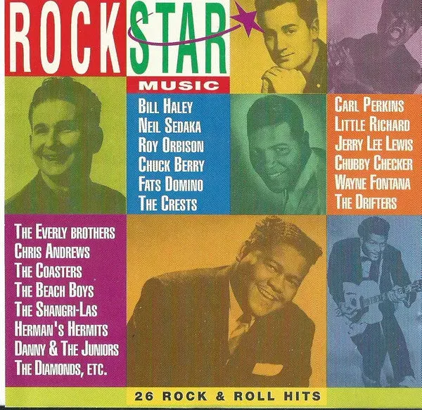 Various Rockstar Music 14 CD compilation rock and roll