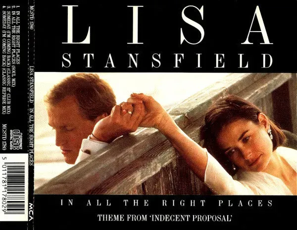 Lisa Stansfield In All The Right Places CD singolo