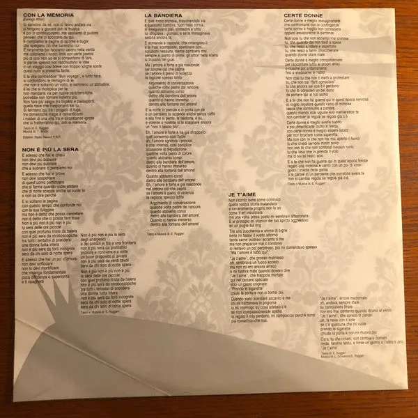 Enrico Ruggeri Enrico VIII vinile LP usato pop italiano