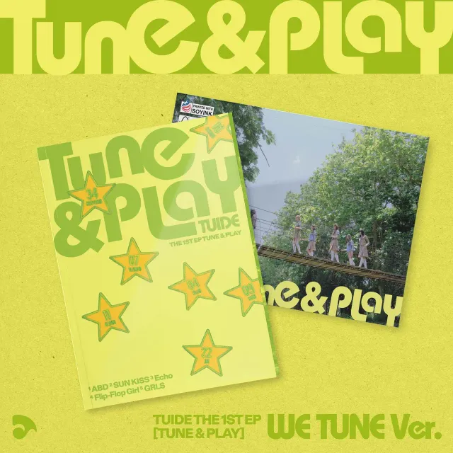 TUIDE The 1st EP Tune & Play CD We Tune Ver. album
