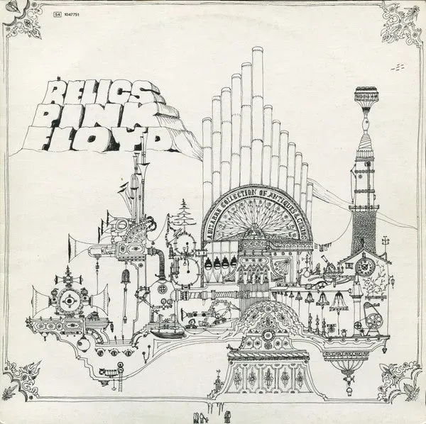 Pink Floyd Relics LP ristampa Italia psichedelico VG+