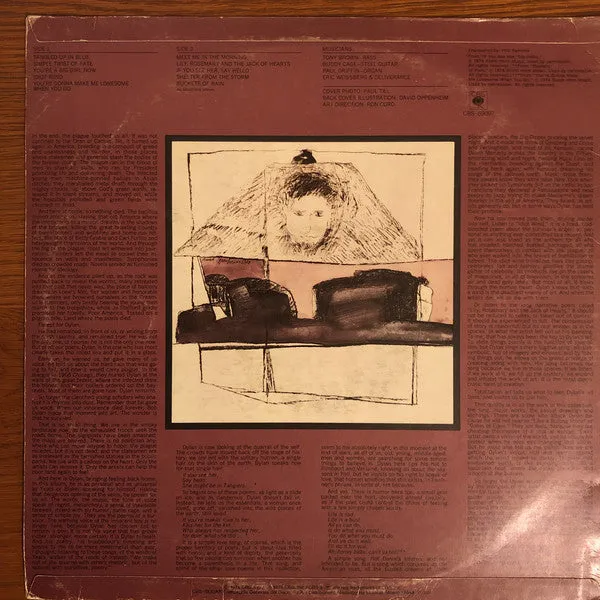 Bob Dylan Blood On The Tracks vinile LP pressaggio Italia