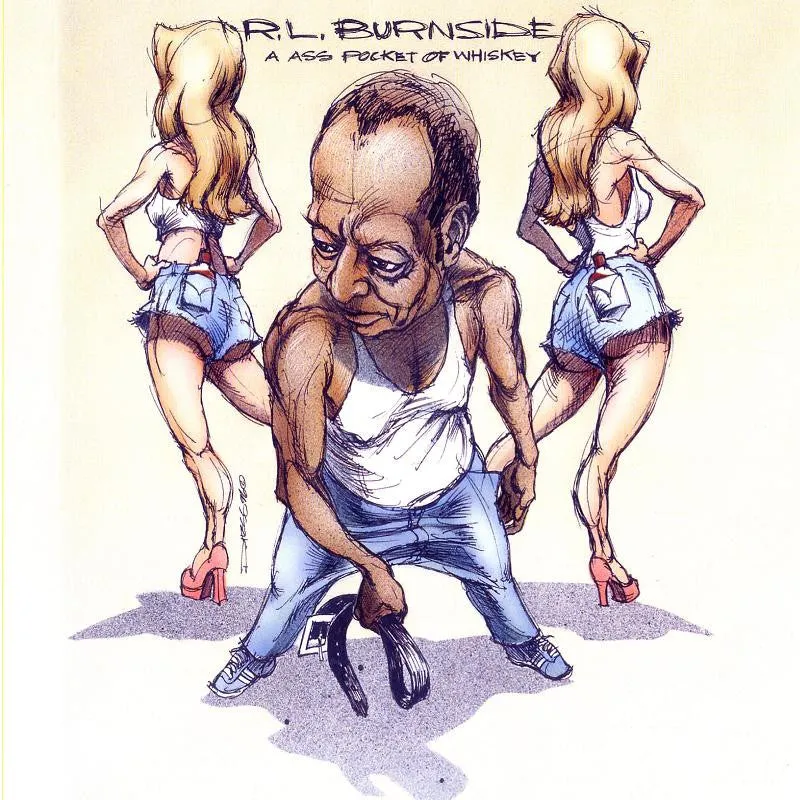 R.L. Burnside A Ass Pocket of Whiskey CD Compact Disc blues