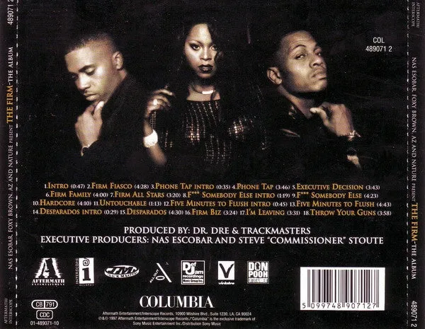 The Firm The Album CD album edizione Europa 1997