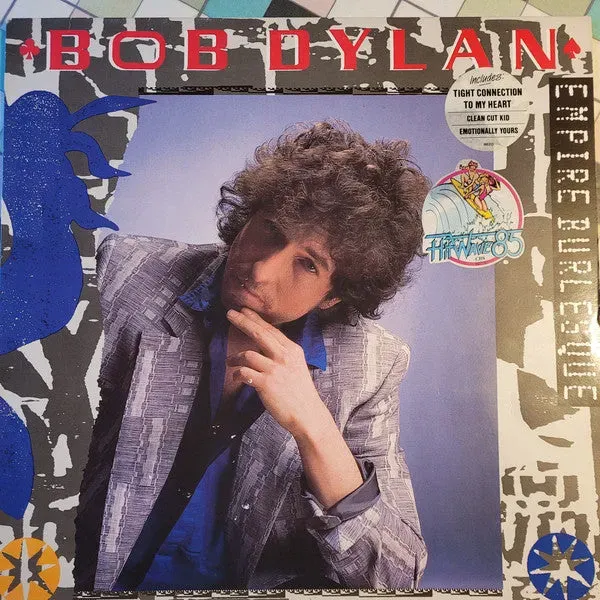 Bob Dylan Empire Burlesque LP ristampa pop rock