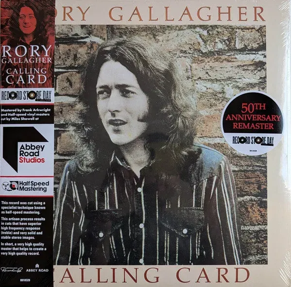 Rory Gallagher Calling Card vinile LP 180g RSD limited remaster