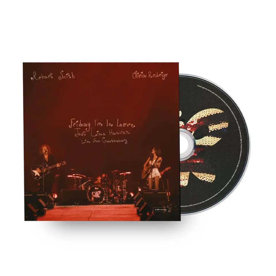 Olivia Rodrigo Robert Smith Live Glastonbury CD singolo