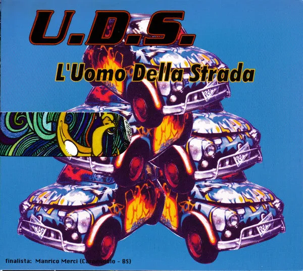 Piero Pelù U.D.S. L'Uomo Della Strada CD 2002 rock
