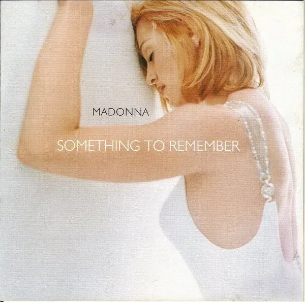 Madonna Something To Remember CD compilation floreale