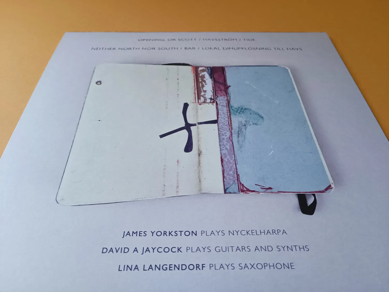 Black Sweat Yorkston Jaycock Langendorf vinile LP folk acustico