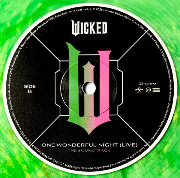Wicked One Wonderful Night Live vinile 2LP verde RSD