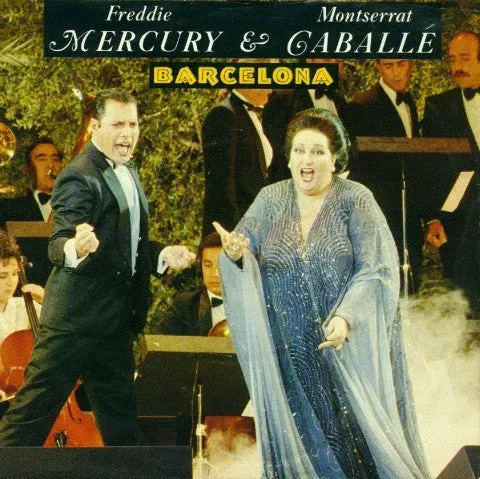 Freddie Mercury Caballé Barcelona maxi 12" 1987