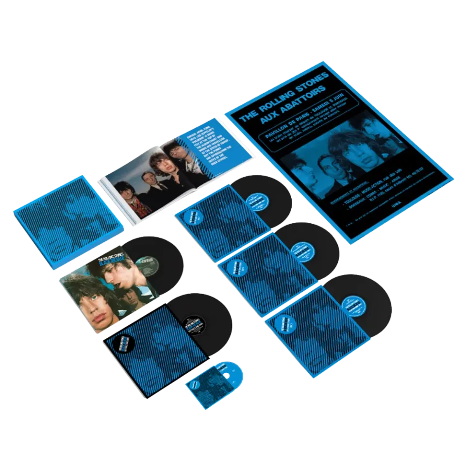 Rolling Stones Black And Blue box 5LP+Blu-ray super deluxe
