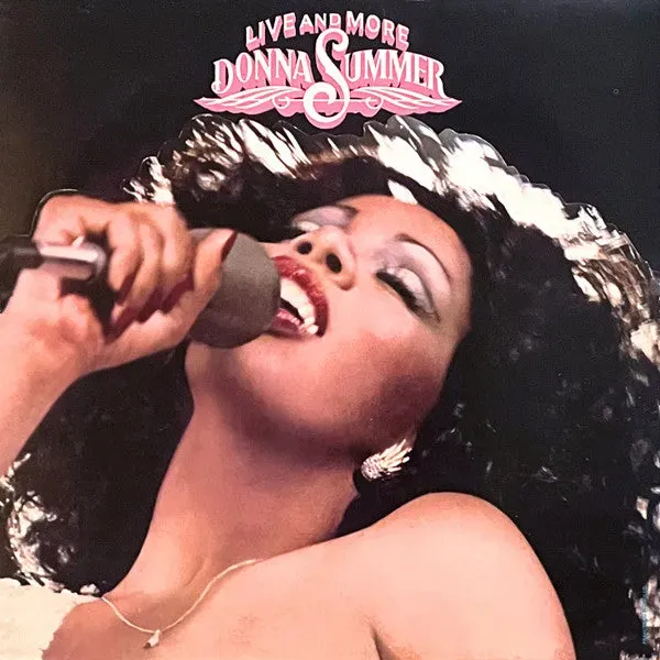 Donna Summer Live And More 2xLP disco USA PRC