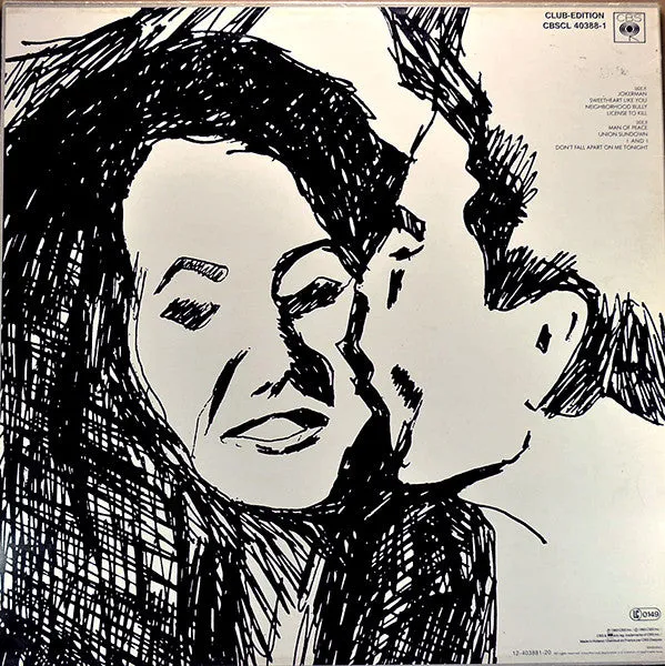 Bob Dylan Infidels LP vinile club Holland 1983