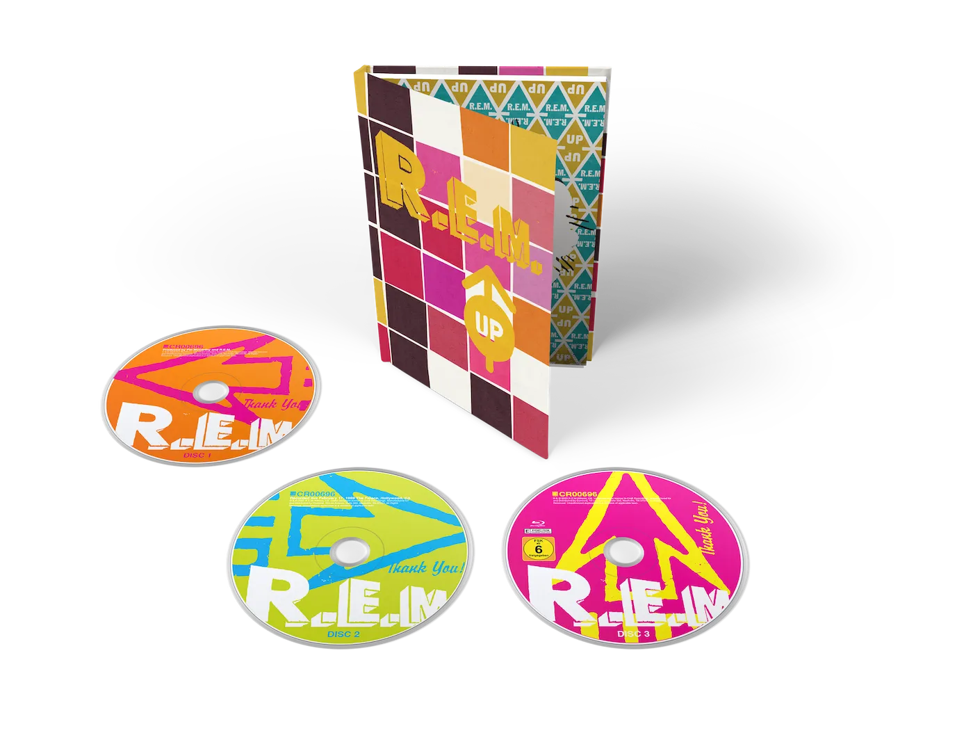 R.E.M. Up 25th Anniversary CD + Blu-ray deluxe surround 5.1