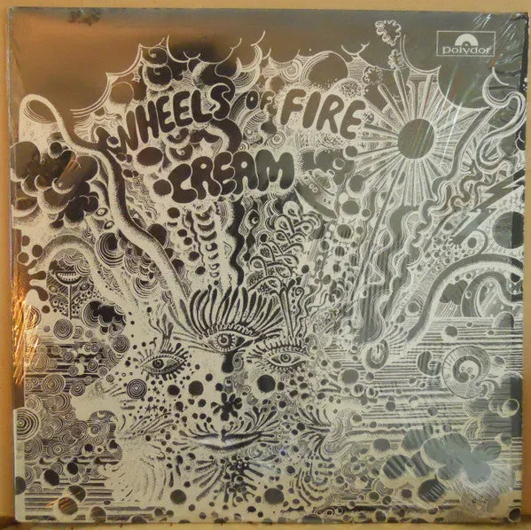 Cream Wheels Of Fire LP vinile live Fillmore repress UK
