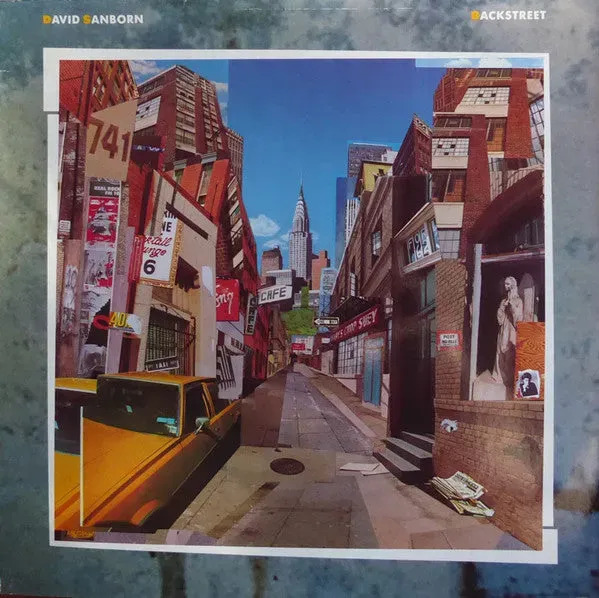 David Sanborn Backstreet LP vinile usato 1983