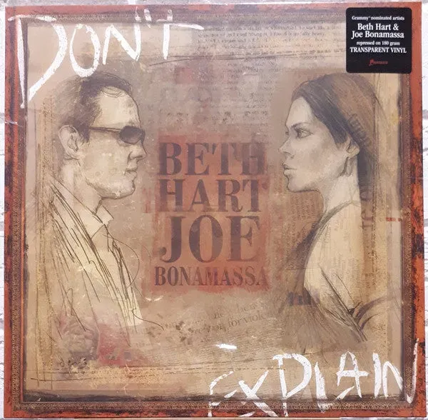 Beth Hart Joe Bonamassa Don't Explain vinile LP
