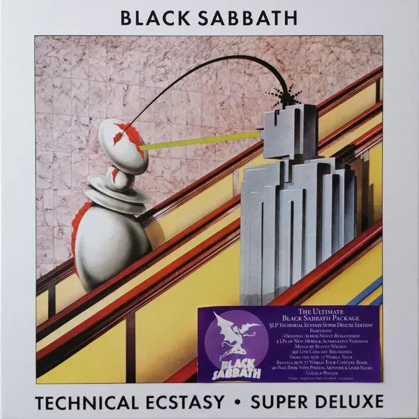 Black Sabbath Technical Ecstasy 5LP box super deluxe nuovo