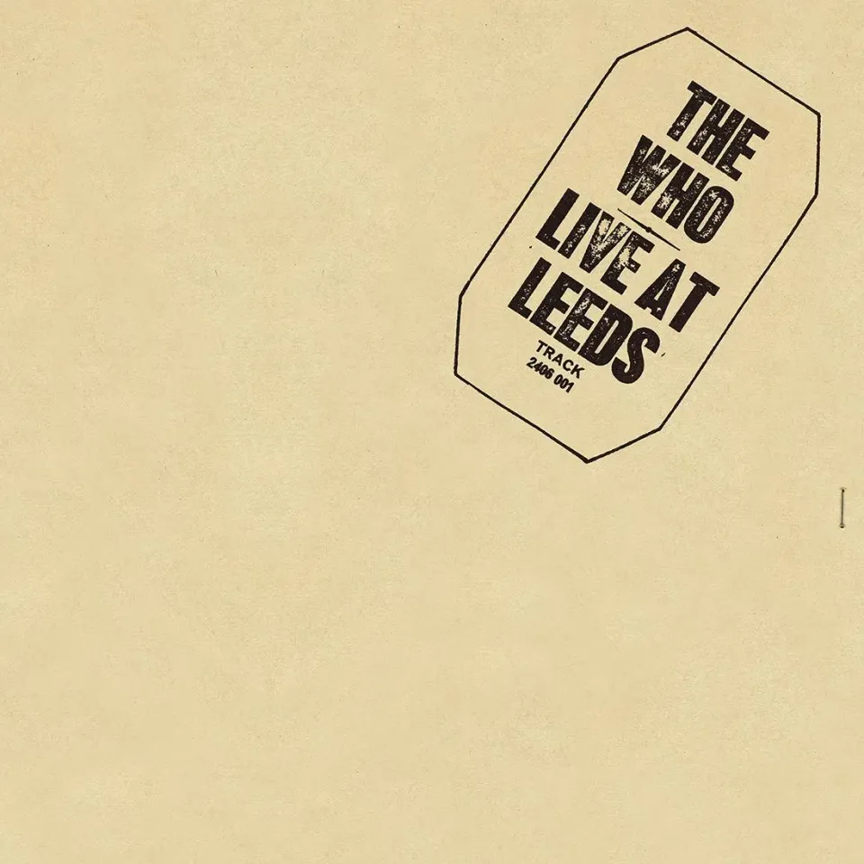 The Who Live At Leeds vinile LP live 1970 My Generation