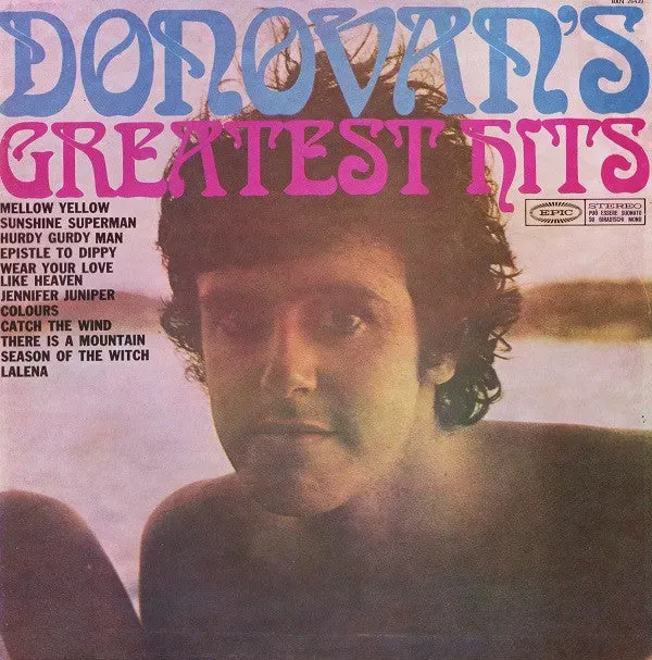 Donovan Greatest Hits LP compilation gatefold 1969